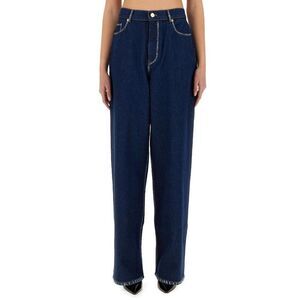 NINA RICCI Wide Leg Denim Jeans Women DENIM Pants